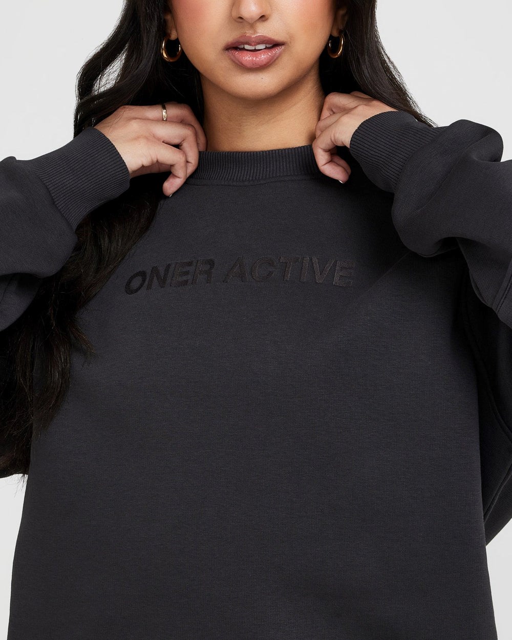 Coal Oner Active Classic Lounge Oversized Crew Neck | 8942CAQGH