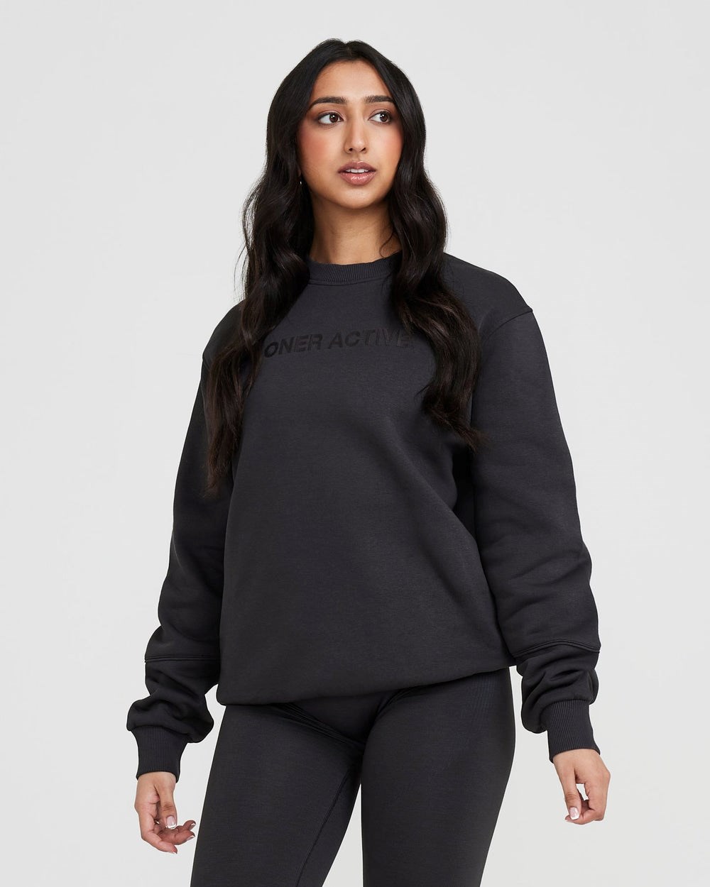 Coal Oner Active Classic Lounge Oversized Crew Neck | 8942CAQGH