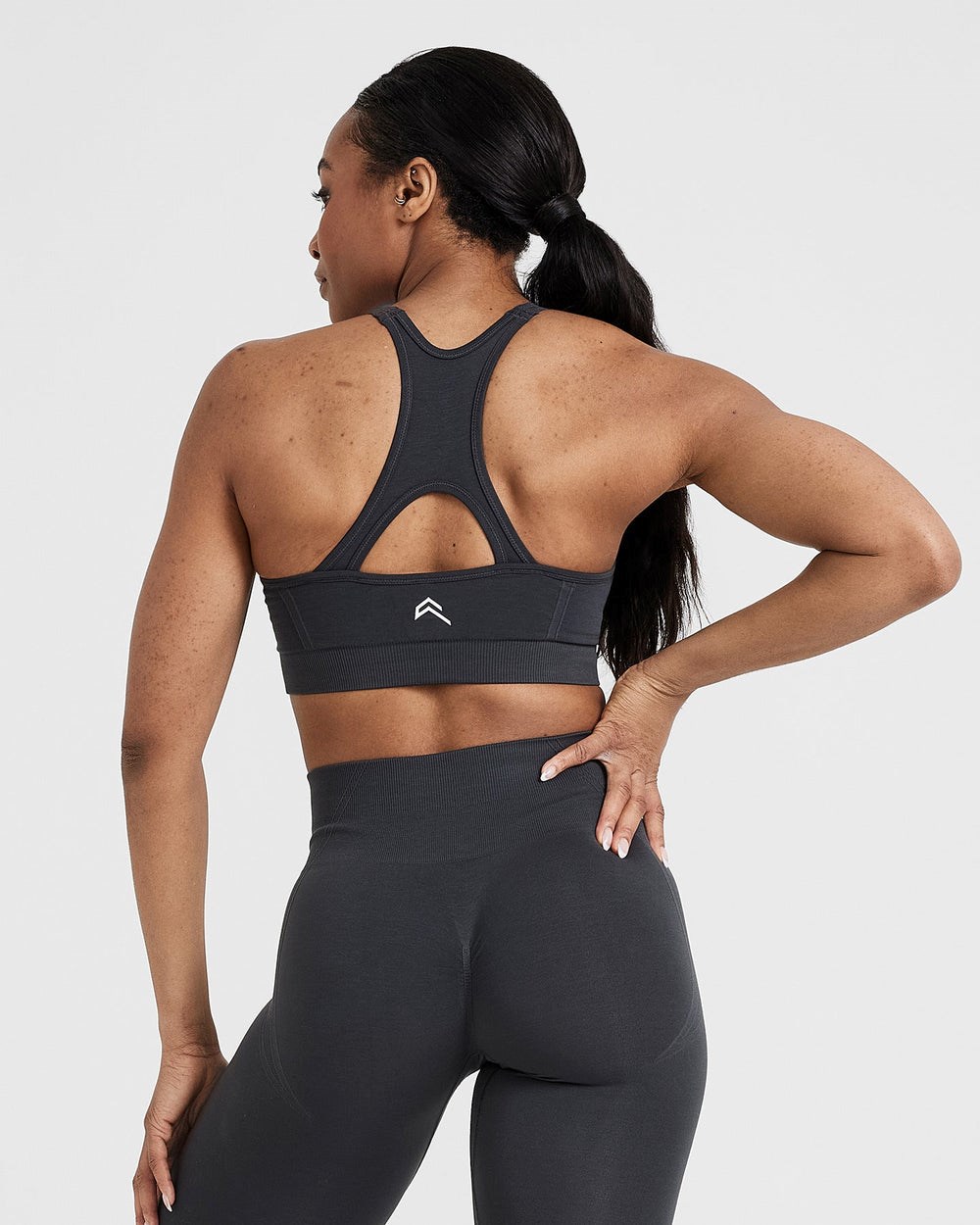 Coal Oner Active Effortless Seamless High Neck Bralette | 0842EPIBM