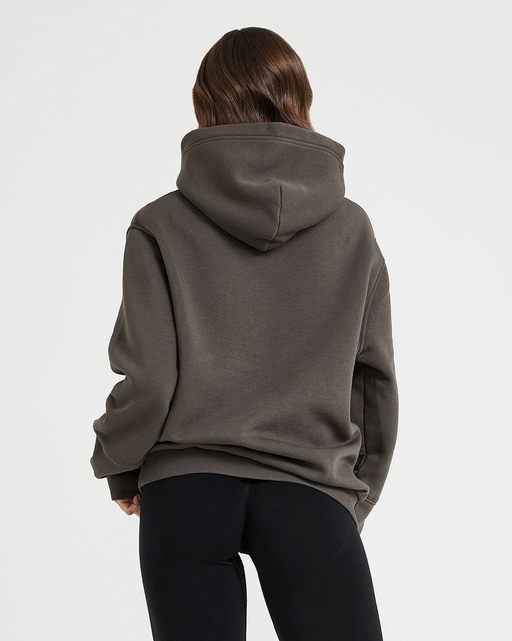 Deep Taupe Oner Active Classic Lounge Oversized Hoodie | 7056BKVYR