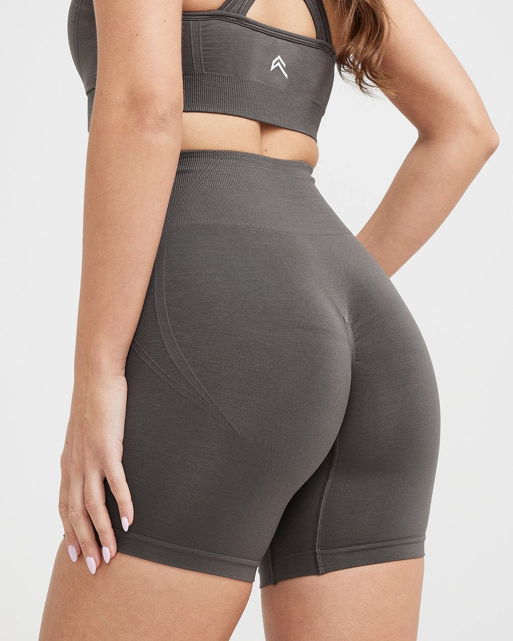 Deep Taupe Oner Active Effortless Seamless Shorts | 9345GRZWP