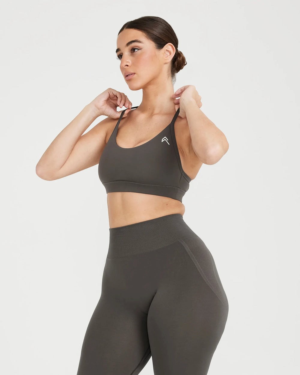 Deep Taupe Oner Active Everyday Sports Bra | 4398XCWNF