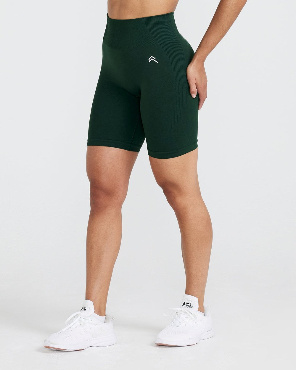 Evergreen Marl Oner Active Classic Seamless 2.0 Cycling Shorts | 3782GPNZX