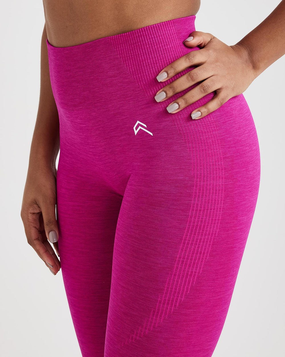 Fuchsia Marl Oner Active Classic Seamless 2.0 Leggings | 9134ELKIO