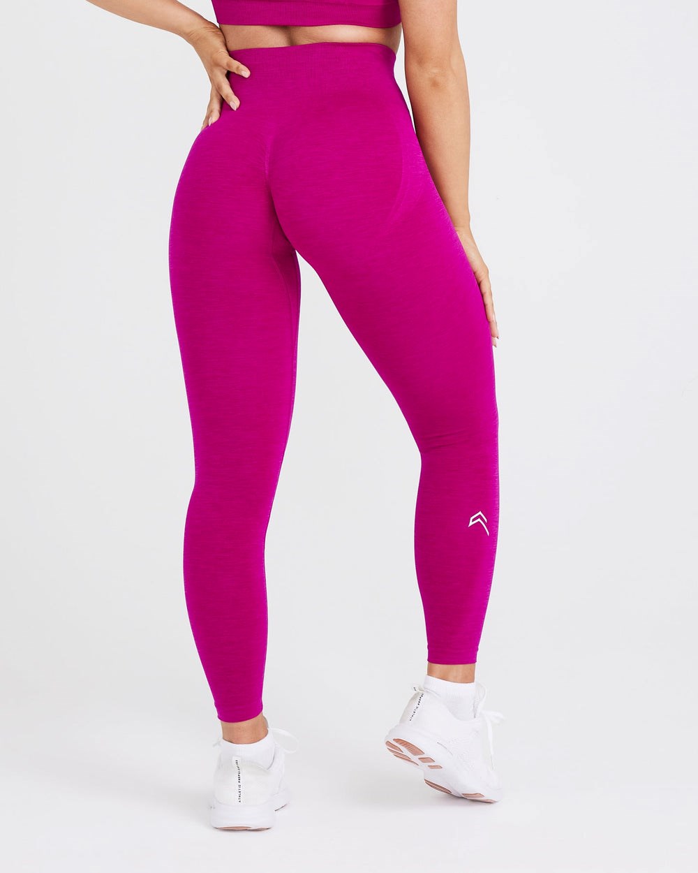 Fuchsia Oner Active Effortless Seamless Leggings | 0241AQVRL