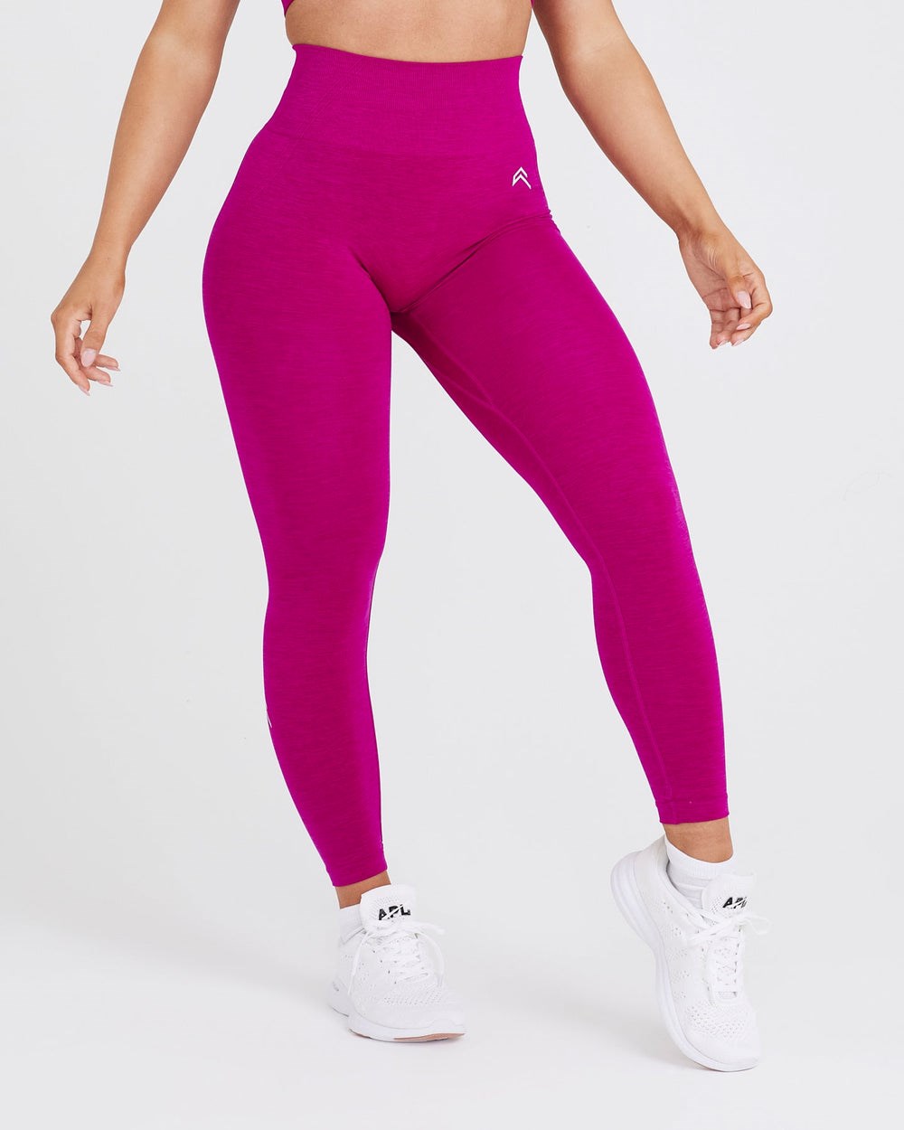 Fuchsia Oner Active Effortless Seamless Leggings | 0241AQVRL