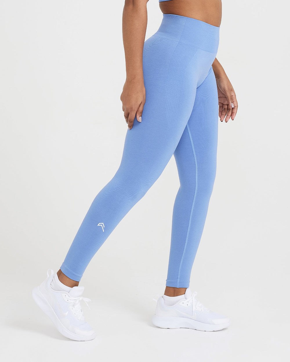 Light Denim Marl Oner Active Classic Seamless 2.0 Leggings | 1876KEMXB