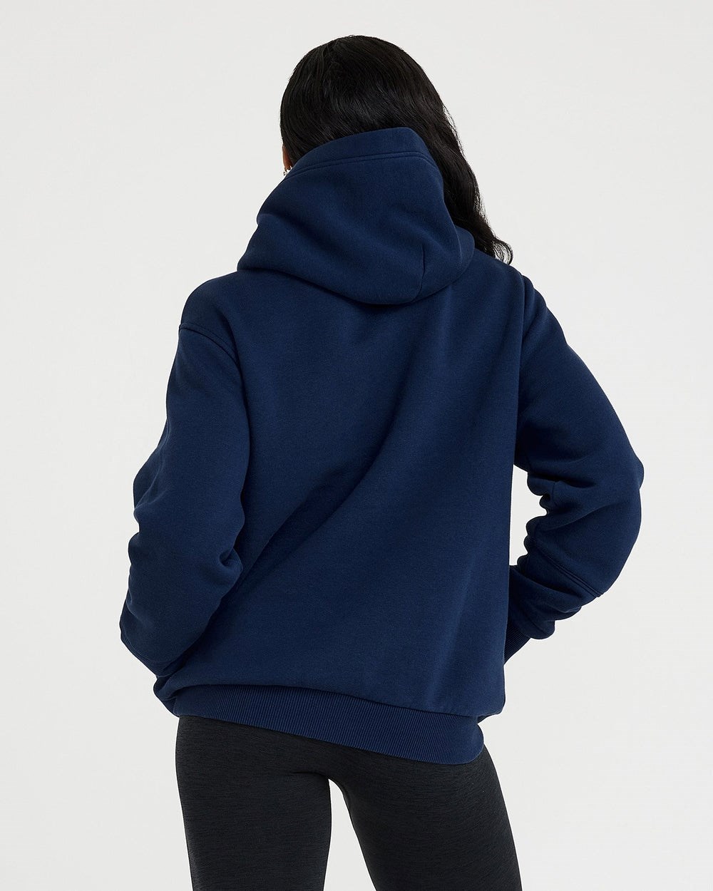 Midnight Oner Active Classic Lounge Oversized Hoodie | 5160WDMNB