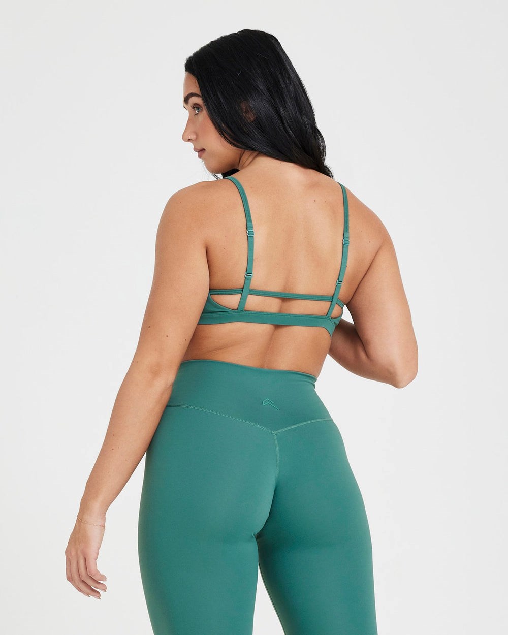 Mineral Green Oner Active Timeless Strappy Bralette | 5631ZAOSJ