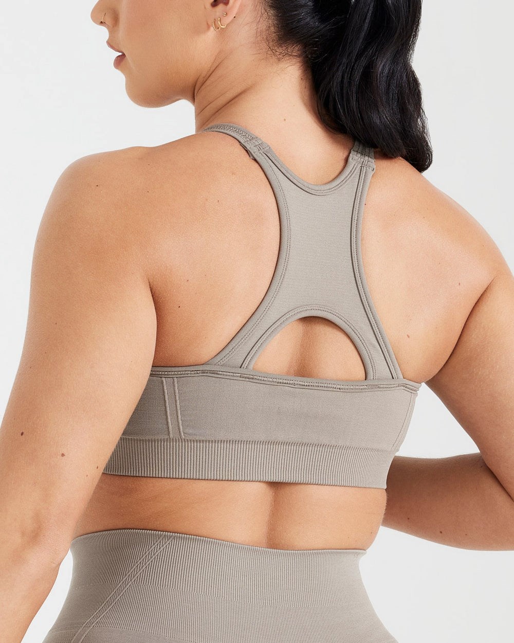 Minky Oner Active Effortless Seamless High Neck Bralette | 2871BAVLX