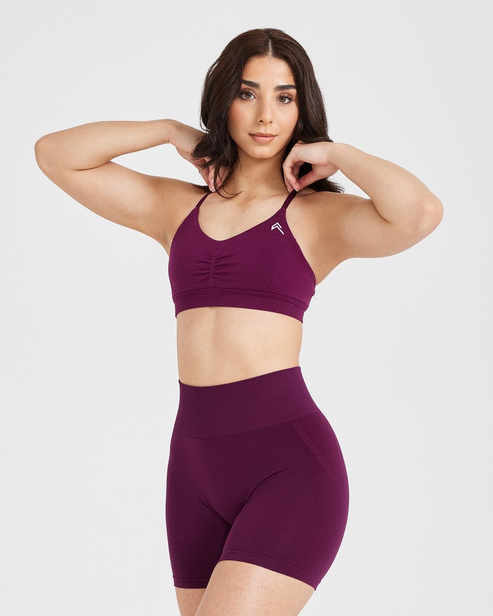 Ripe Fig Oner Active Effortless Micro Bralette | 9316UEFCY