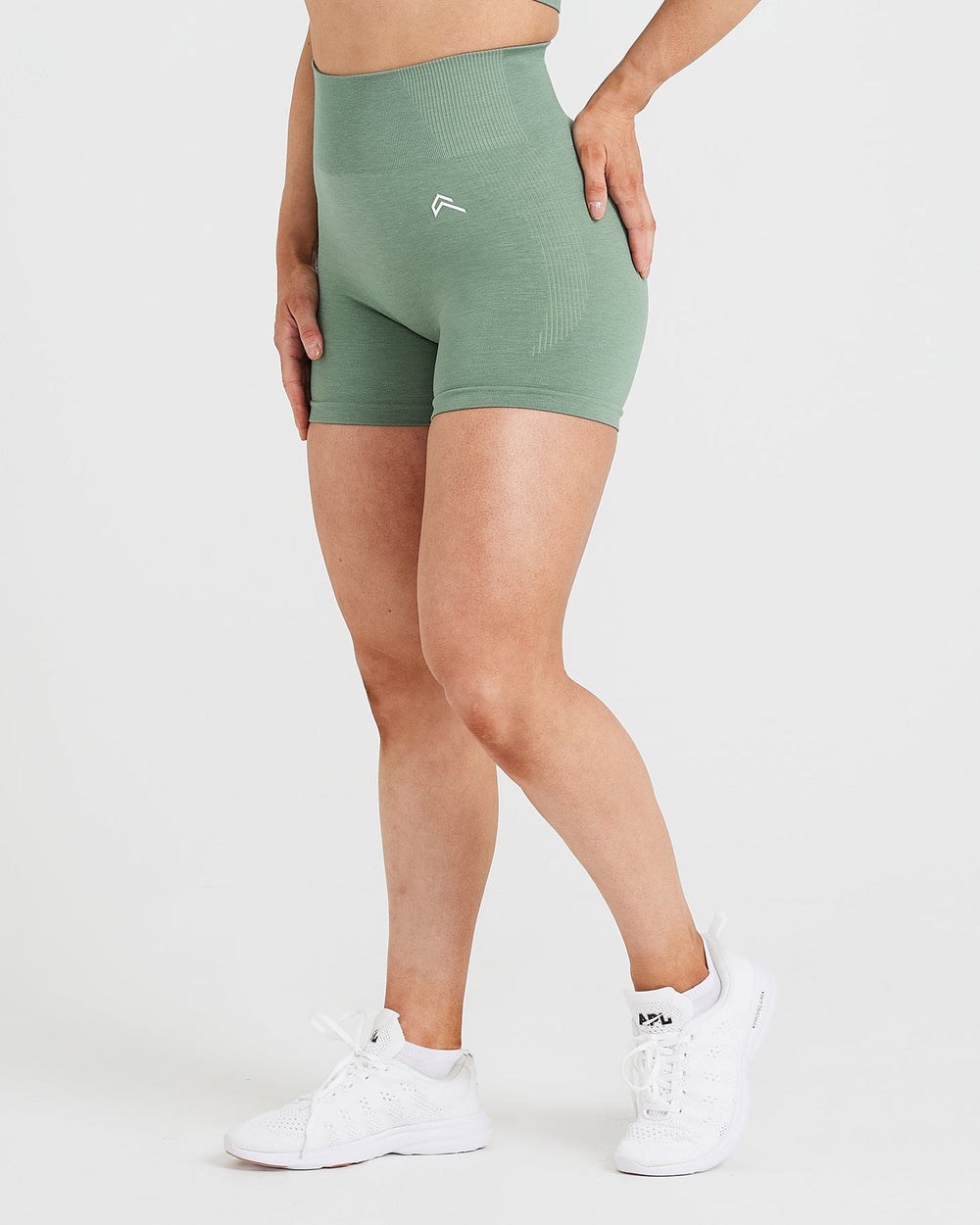 Sage Marl Oner Active Classic Seamless 2.0 Shorts | 8231IFAWH