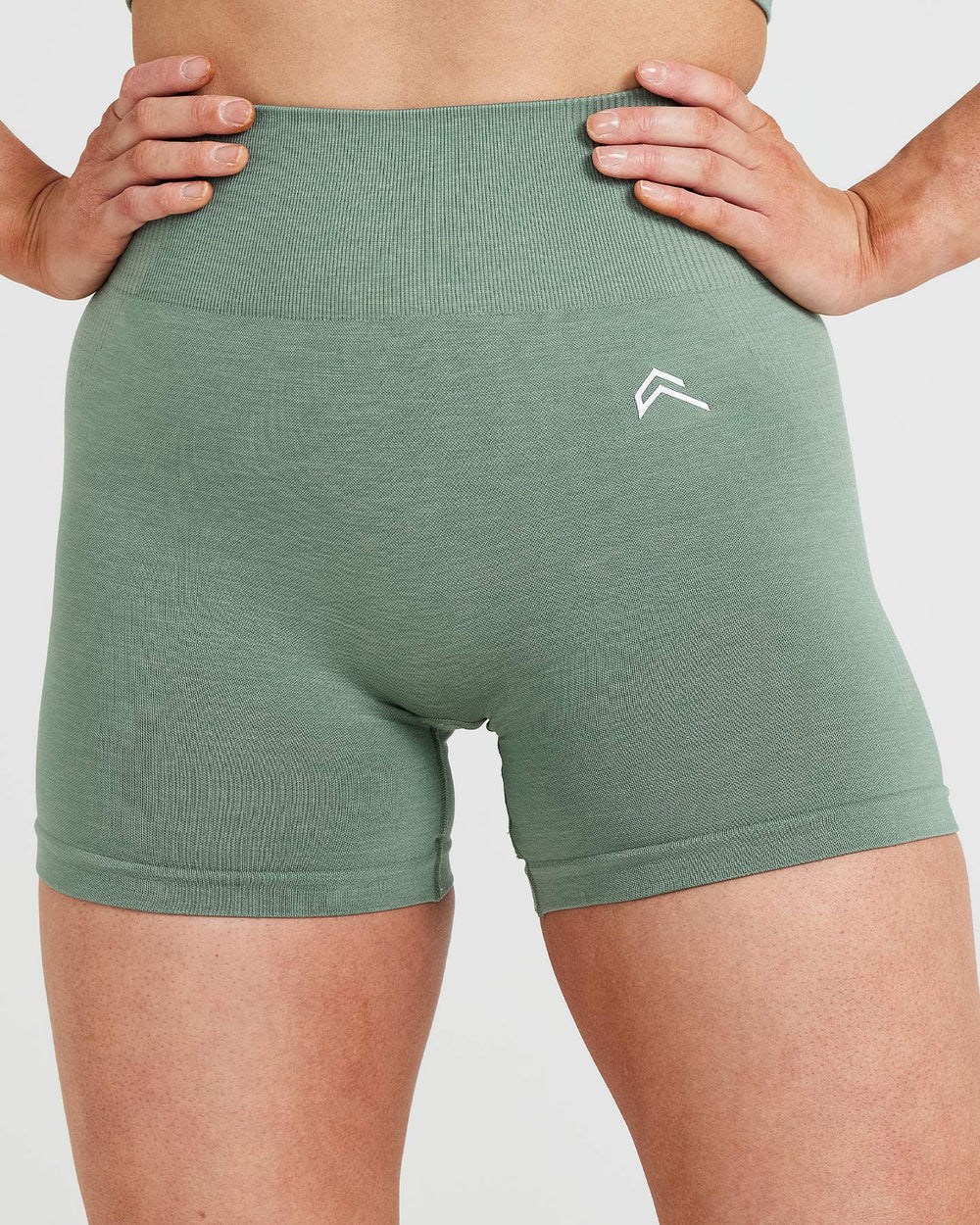 Sage Marl Oner Active Classic Seamless 2.0 Shorts | 8231IFAWH