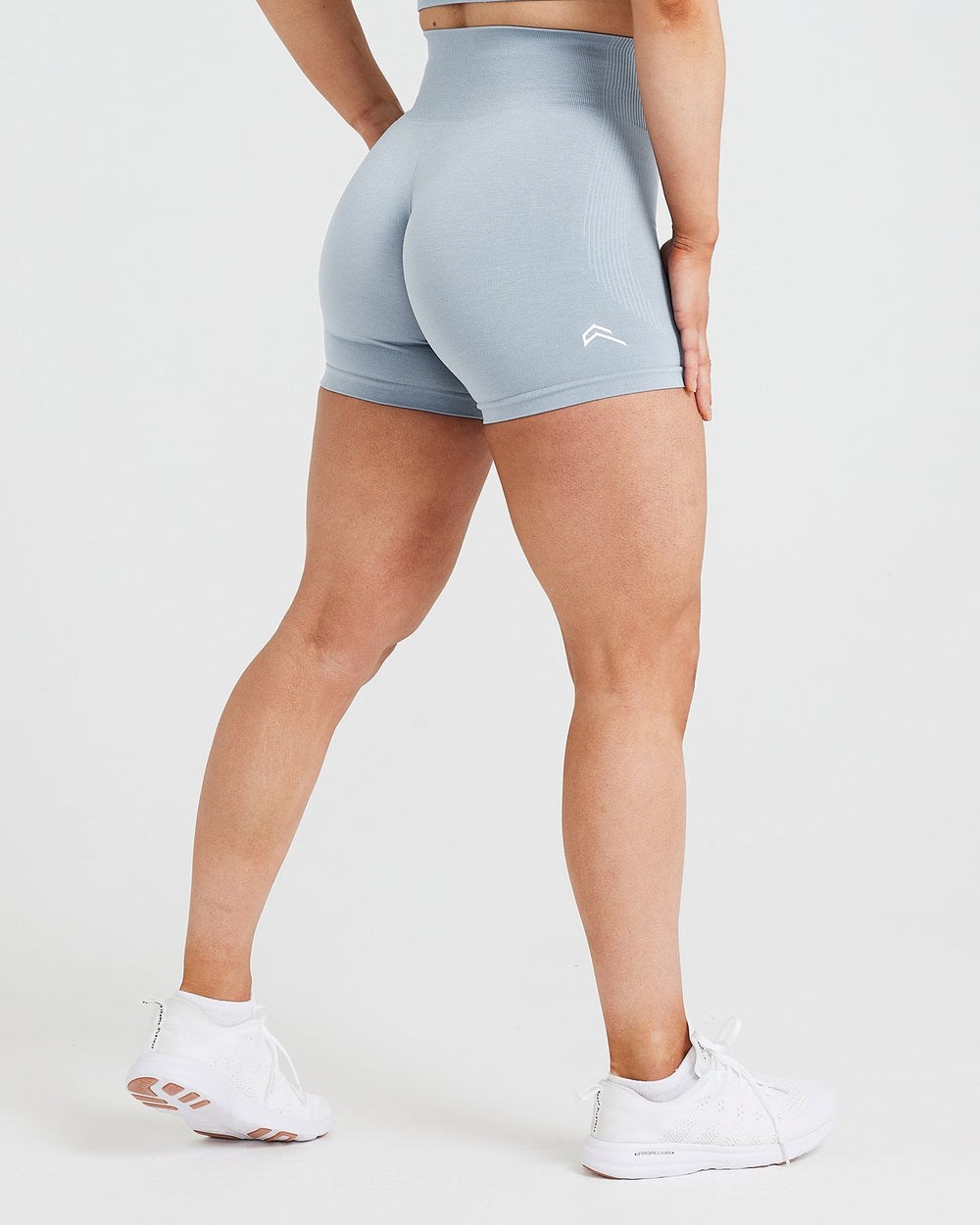 Smoke Grey Marl Oner Active Classic Seamless 2.0 Shorts | 4752QIKFP