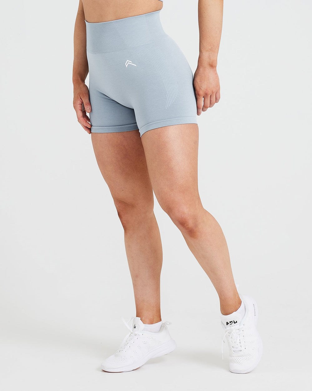 Smoke Grey Marl Oner Active Classic Seamless 2.0 Shorts | 4752QIKFP