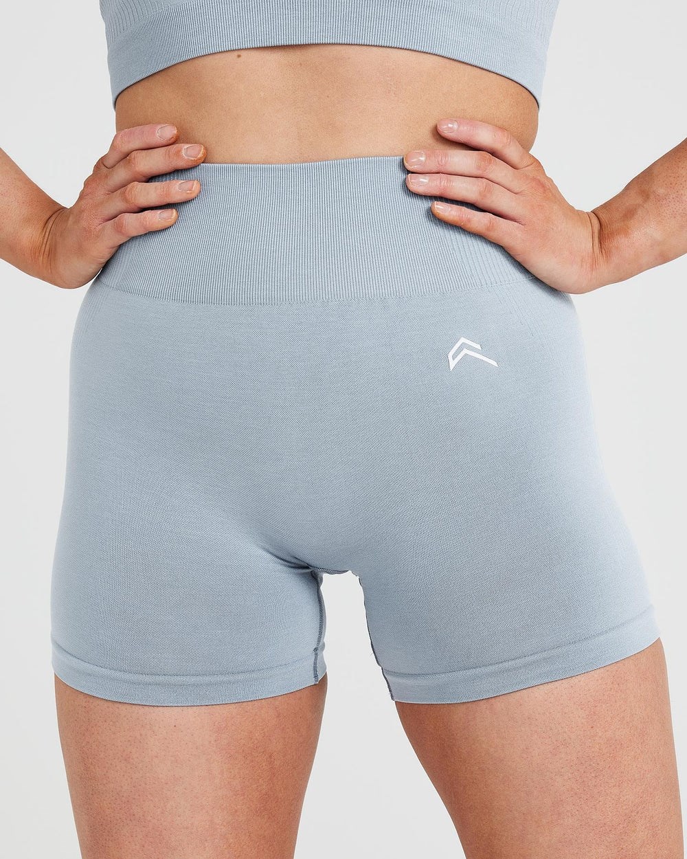 Smoke Grey Marl Oner Active Classic Seamless 2.0 Shorts | 4752QIKFP