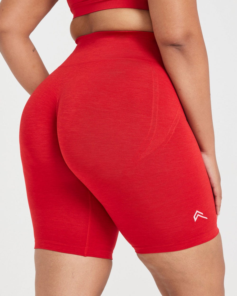 Spicy Red Oner Active Effortless Seamless Cycling Shorts | 3624DSZNY