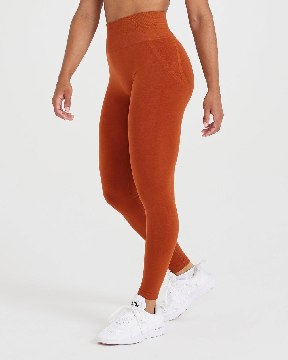 Warm Copper Oner Active Effortless Seamless Leggings | 8075TDKNP