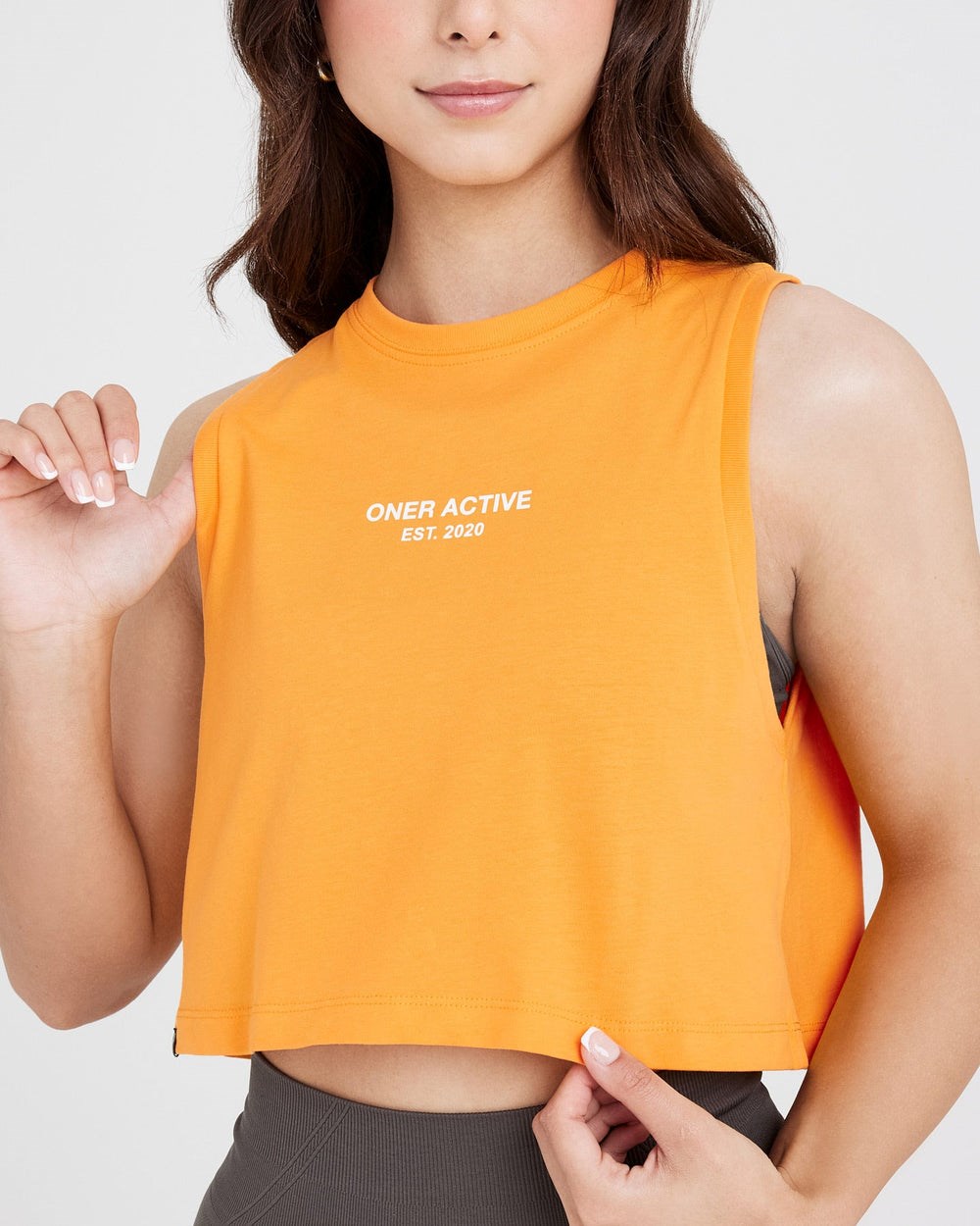 Washed Sunset Oner Active Graphic Jersey Tank | 6193UEAXS