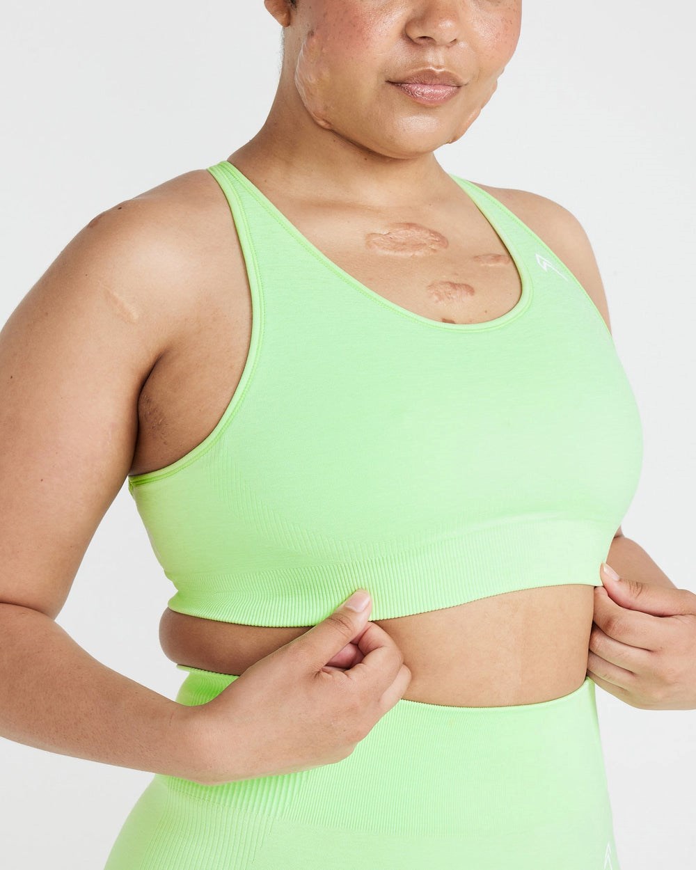 Zest Marl Oner Active Classic Seamless 2.0 Bralette | 8542NHOLA