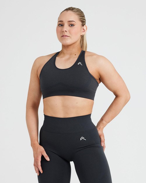 Coal Marl Oner Active Classic Seamless 2.0 Bralette | 4782JRYOF