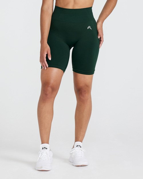 Evergreen Marl Oner Active Classic Seamless 2.0 Cycling Shorts | 3782GPNZX