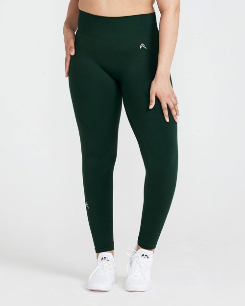 Evergreen Marl Oner Active Classic Seamless 2.0 Leggings | 7813YQFSZ