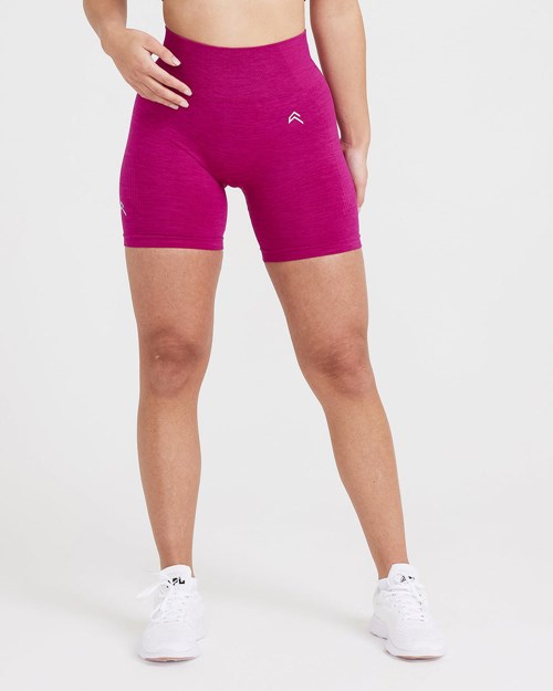 Fuchsia Marl Oner Active Classic Seamless 2.0 Shorts | 1359WZPUV