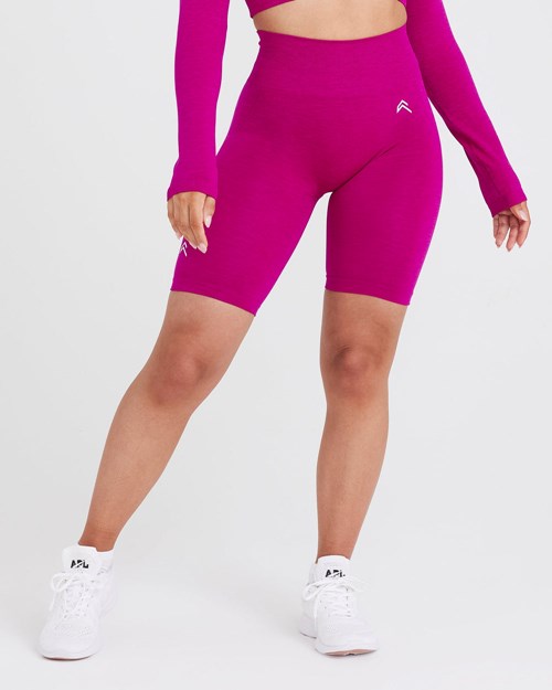 Fuchsia Oner Active Effortless Seamless Cycling Shorts | 4713MJHPS