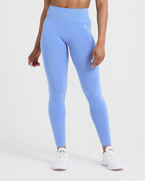 Light Denim Oner Active Effortless Seamless Leggings | 7610OHEYS