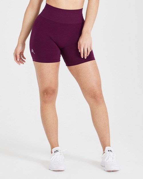 Ripe Fig Oner Active Effortless Seamless Shorts | 4839YKFRM