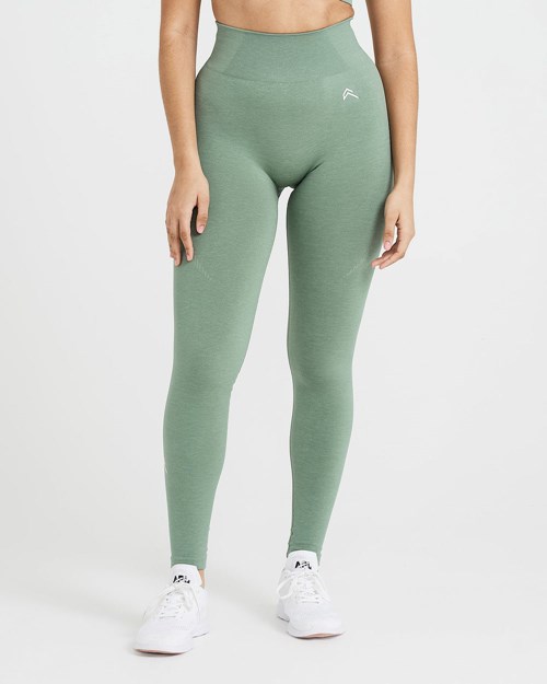 Sage Marl Oner Active Classic Seamless 2.0 Leggings | 2901BLSYK