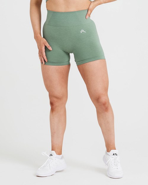 Sage Marl Oner Active Classic Seamless 2.0 Shorts | 8231IFAWH