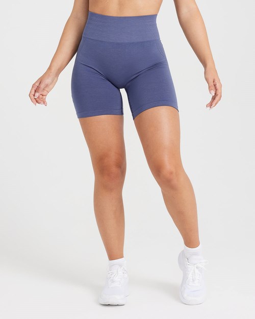 Slate Blue Oner Active Effortless Seamless Shorts | 7120ZLQCO