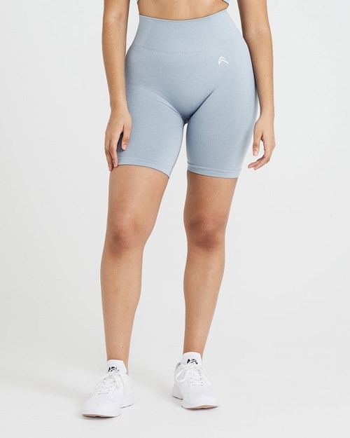 Smoke Grey Marl Oner Active Classic Seamless 2.0 Cycling Shorts | 0718EVXKL