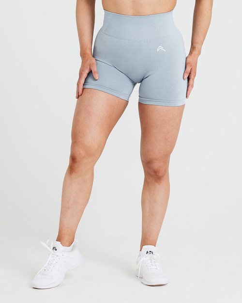 Smoke Grey Marl Oner Active Classic Seamless 2.0 Shorts | 4752QIKFP